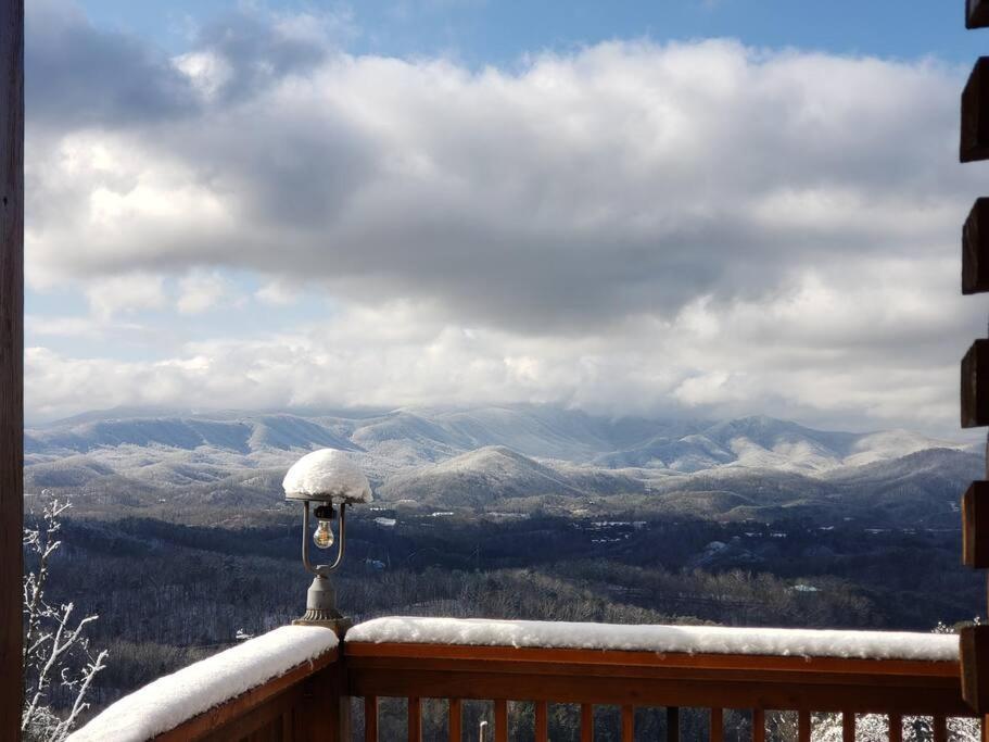فيلا Yogi'S Den: Breathtaking Views! 3 Min To Dollywood, On 1 Acre! سيفيرفيل المظهر الخارجي الصورة