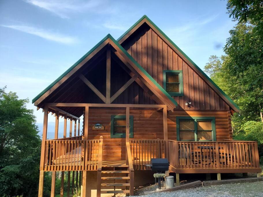 فيلا Yogi'S Den: Breathtaking Views! 3 Min To Dollywood, On 1 Acre! سيفيرفيل المظهر الخارجي الصورة
