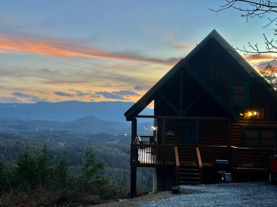 فيلا Yogi'S Den: Breathtaking Views! 3 Min To Dollywood, On 1 Acre! سيفيرفيل المظهر الخارجي الصورة